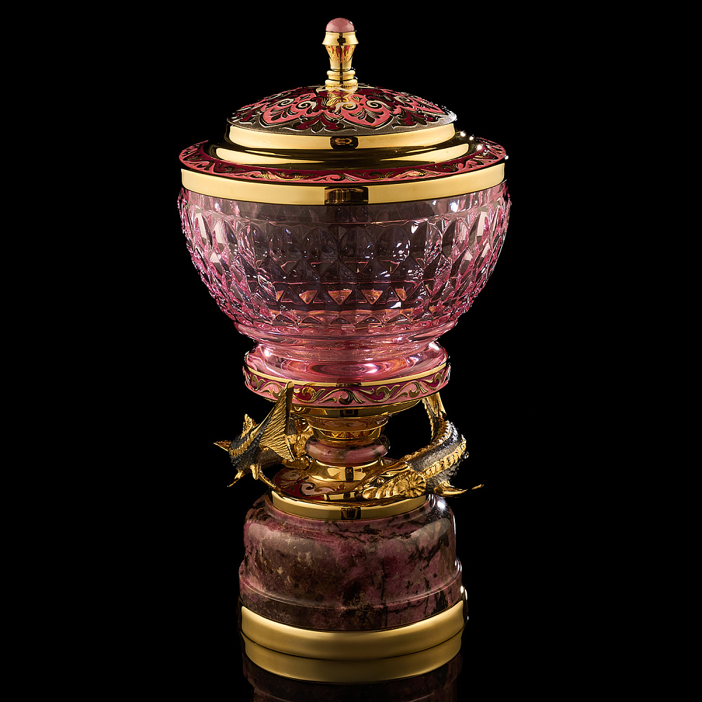 Икорница со стопками «Дары моря». Златоуст - интернет магазин Русь Велика я фото 1