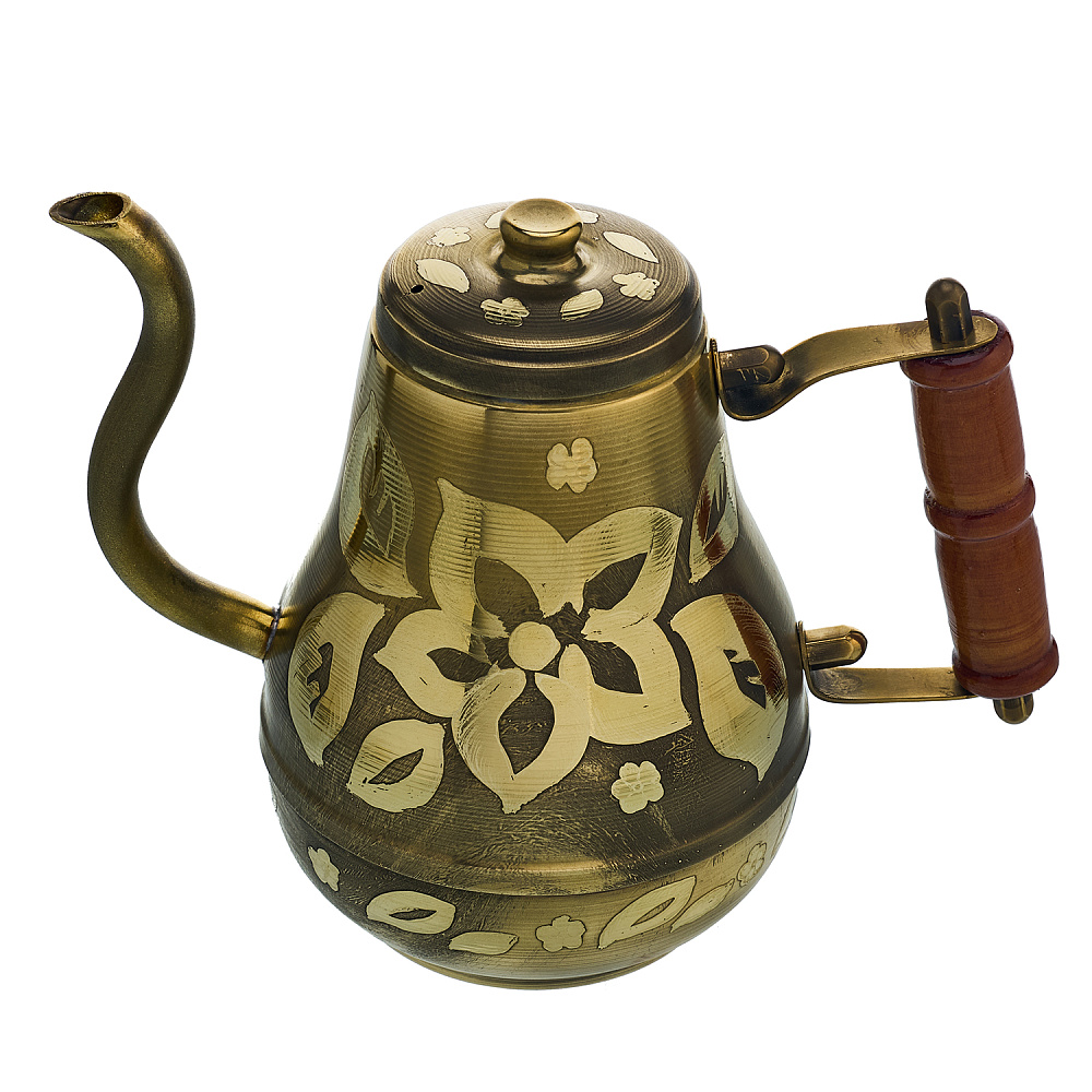 Самовар комбинированный 7 л с гравировкой «Цветочек» - интернет магазин Русь Велика я фото 7