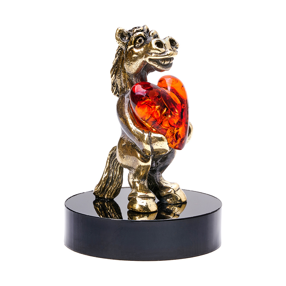 Лошадь Символ 2026 года. Статуэтка «Будем любимы» - интернет магазин Русь Велика я 