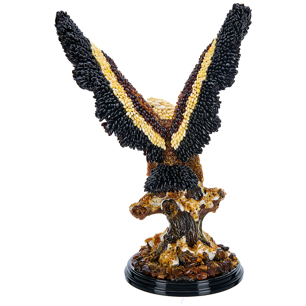 Скульптура из янтаря «Орел» - интернет магазин Русь Велика я фото 3