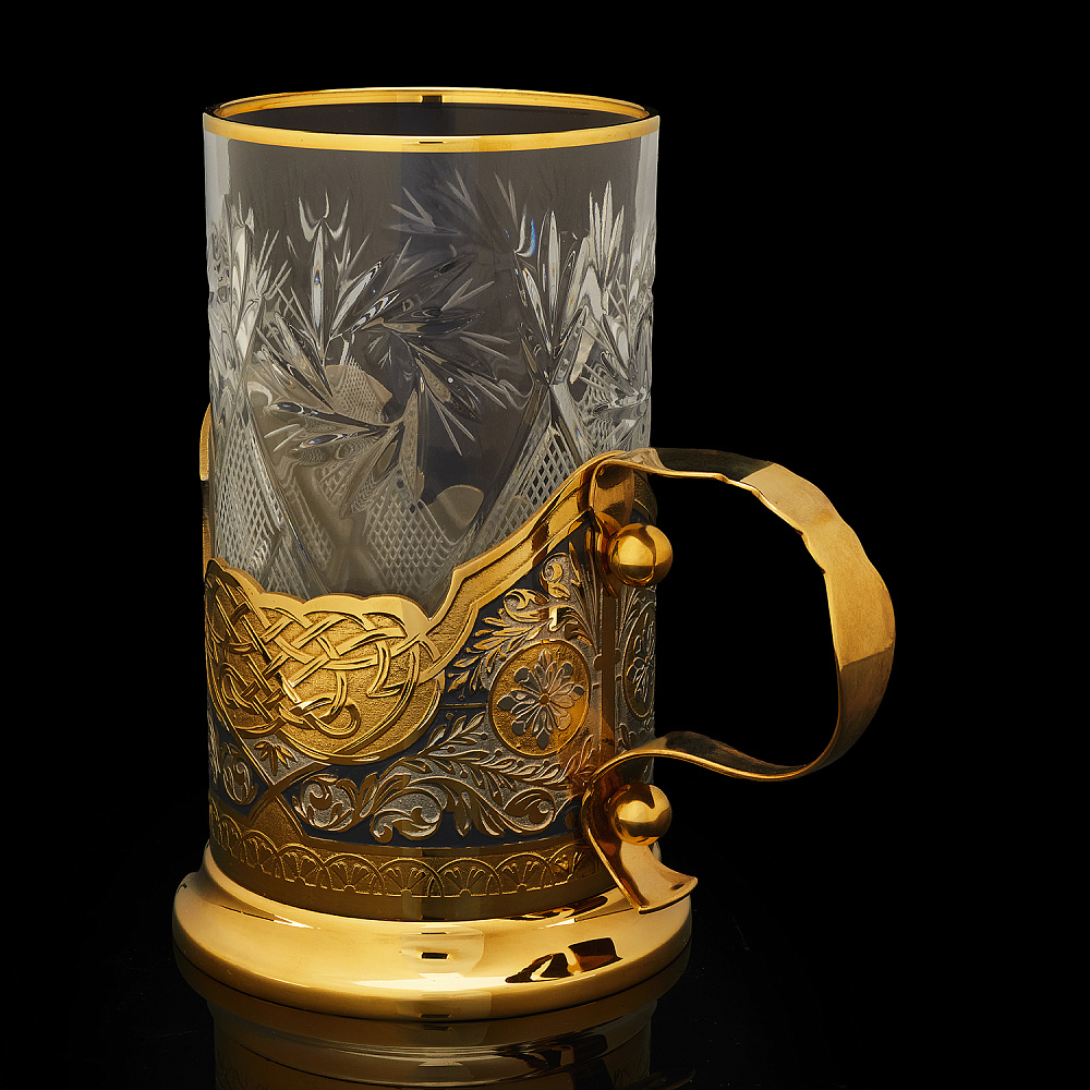 Подстаканник «Орнамент». Златоуст - интернет магазин Русь Велика я фото 2