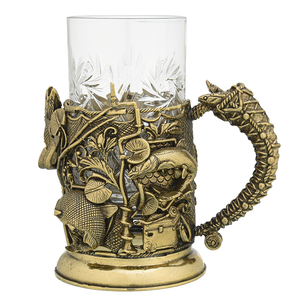 Подстаканник «Трофеи рыбака» - интернет магазин Русь Велика я 