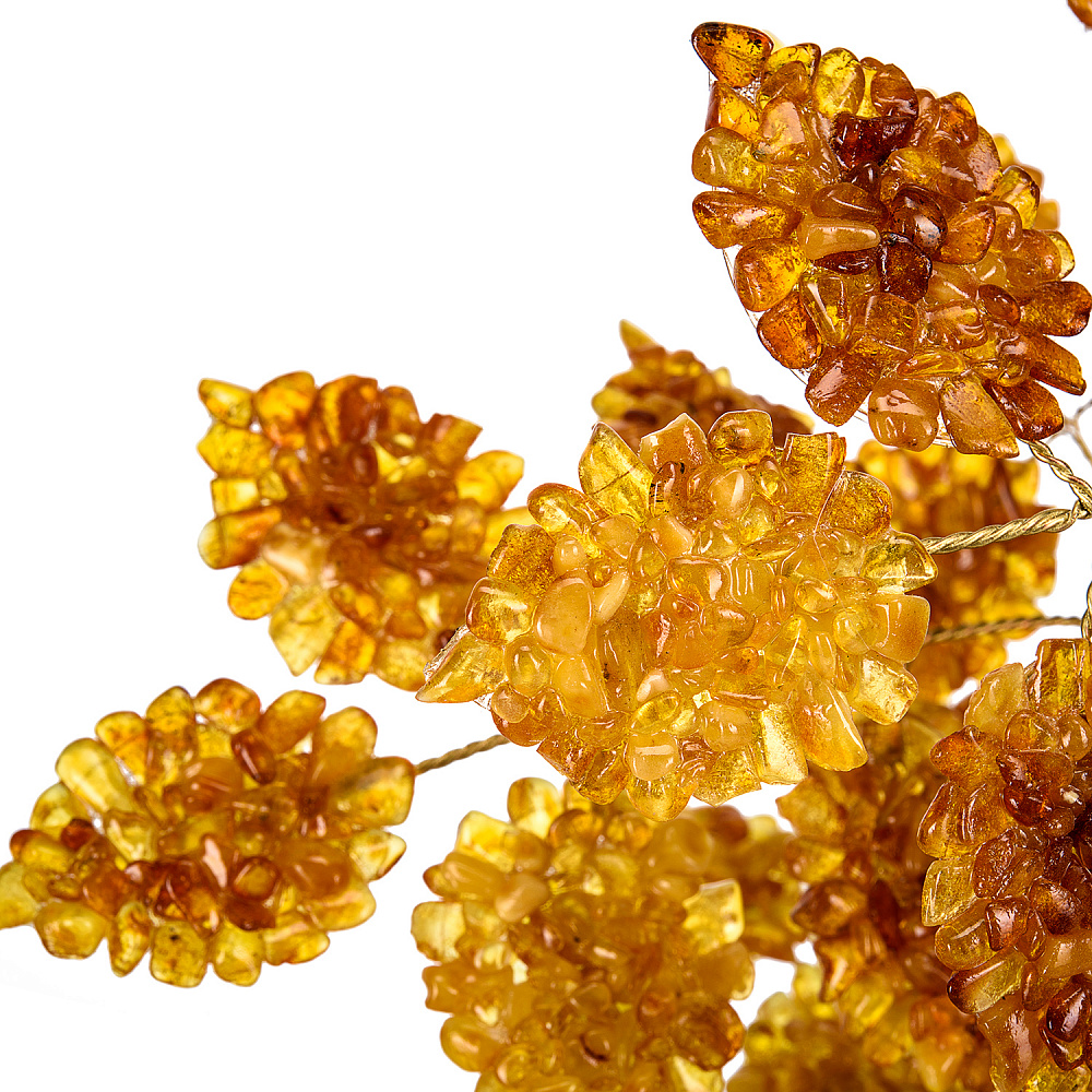 Денежное дерево из янтаря. Высота 32 см - интернет магазин Русь Велика я фото 2