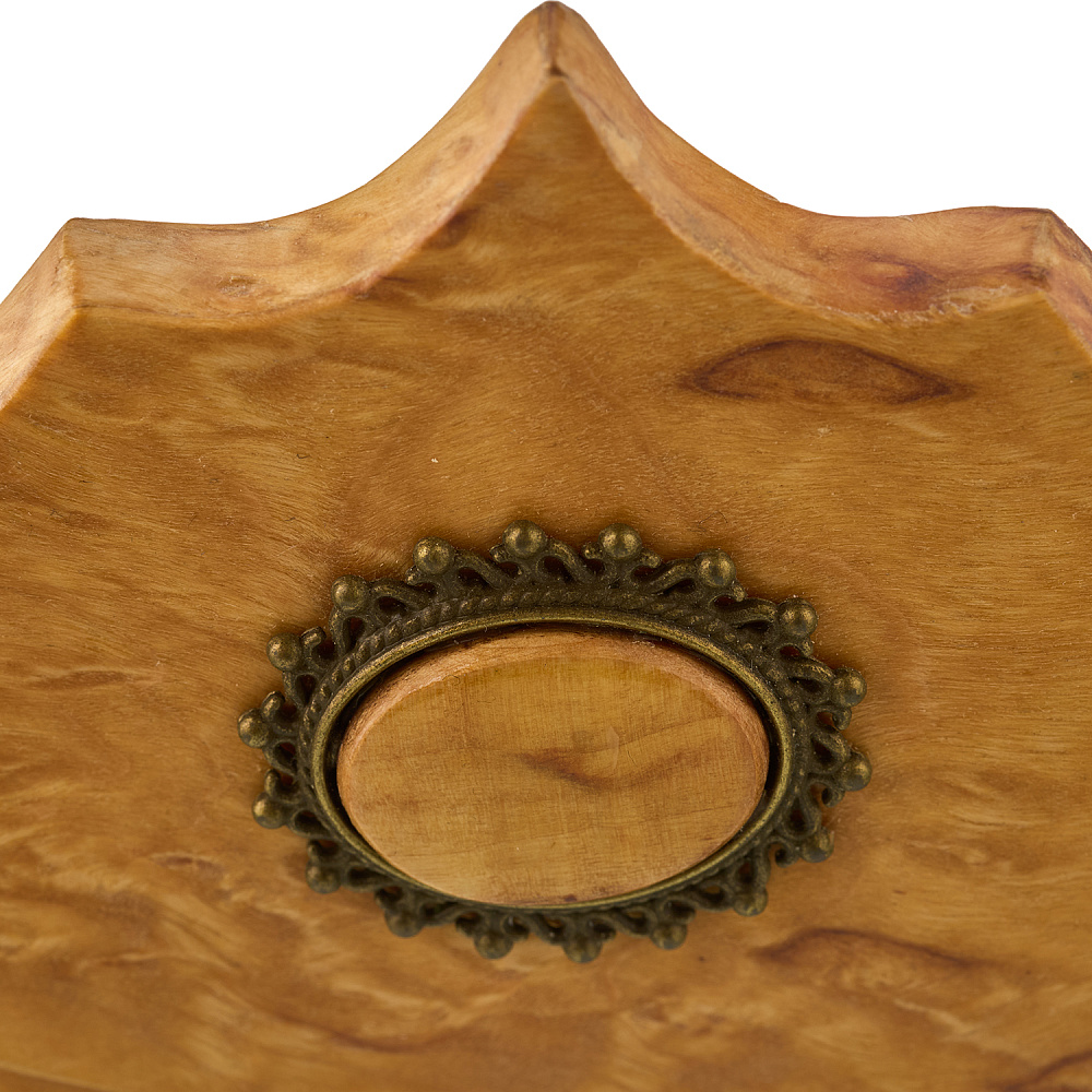 Поднос восьмигранный из карельской березы - интернет магазин Русь Велика я фото 3