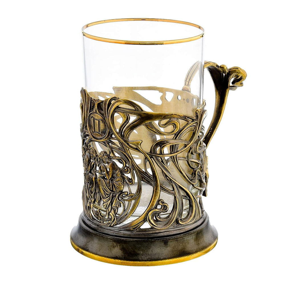 Подстаканник «Знаки зодиака. Близнецы» - интернет магазин Русь Велика я фото 1