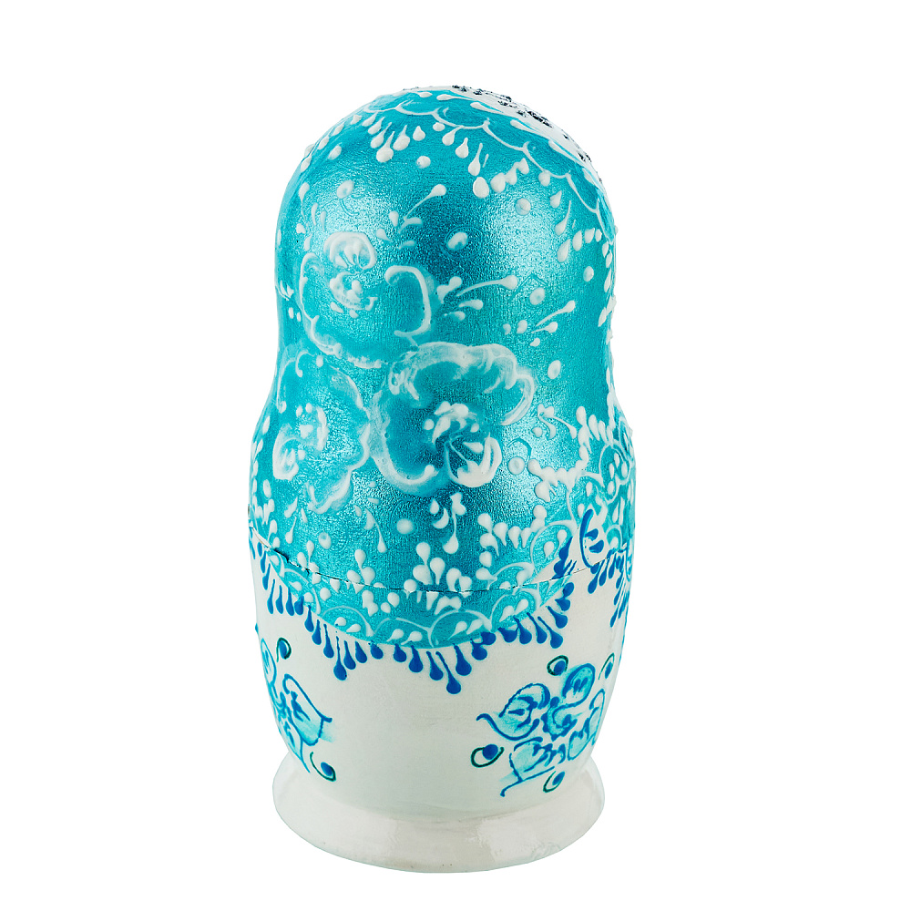 Матрешки «Зимние узоры» 5 мест - интернет магазин Русь Велика я фото 2