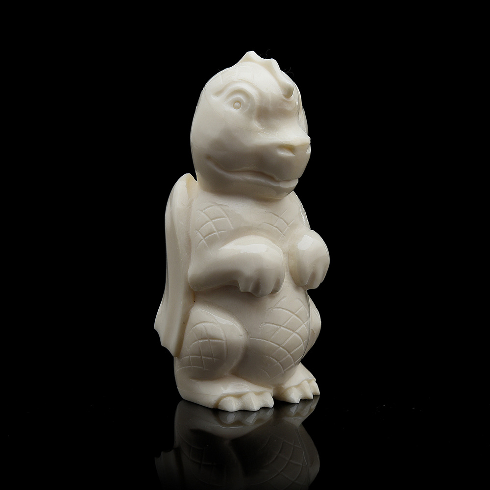 Статуэтка из рога лося «Дракон» - интернет магазин Русь Велика я фото 2