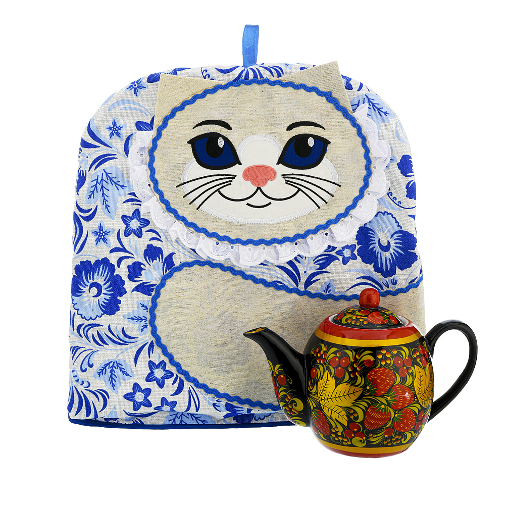 Кукла-грелка на чайник «Кот» - интернет магазин Русь Велика я фото 1