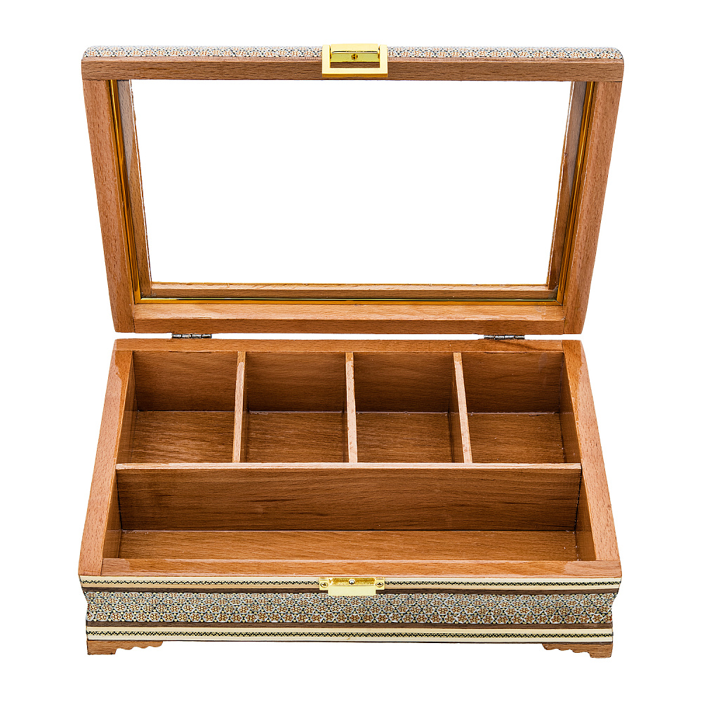 Деревянная шкатулка для украшений - интернет магазин Русь Велика я фото 1