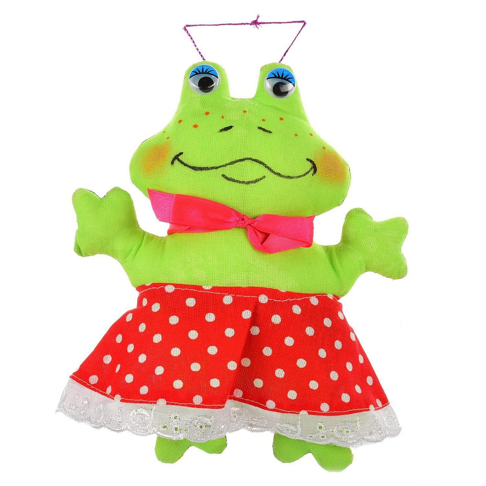 0033587/918038 Сувенир Игрушка-подвеска «ЛЯГУШКА» - интернет магазин Русь Велика я 