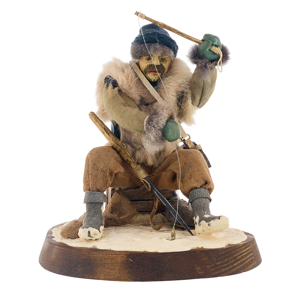 Кукла ручной работы «Рыбак» - интернет магазин Русь Велика я 