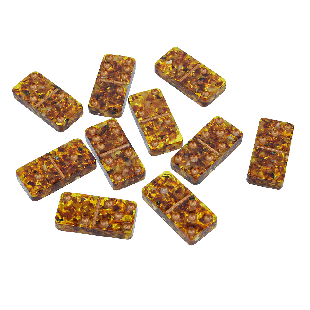 Домино из янтаря «Герб РФ» - интернет магазин Русь Велика я фото 2