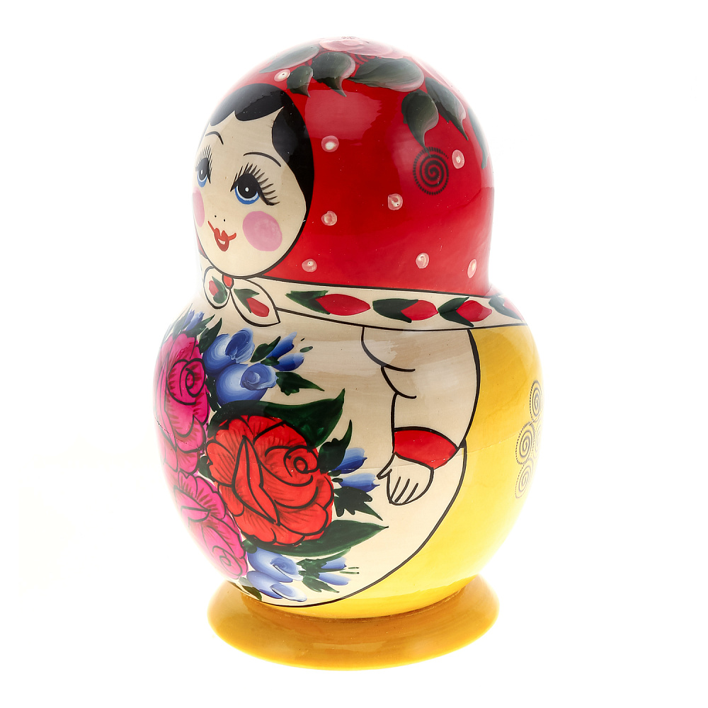 Матрешка «Семеновская» 10 мест - интернет магазин Русь Велика я фото 2
