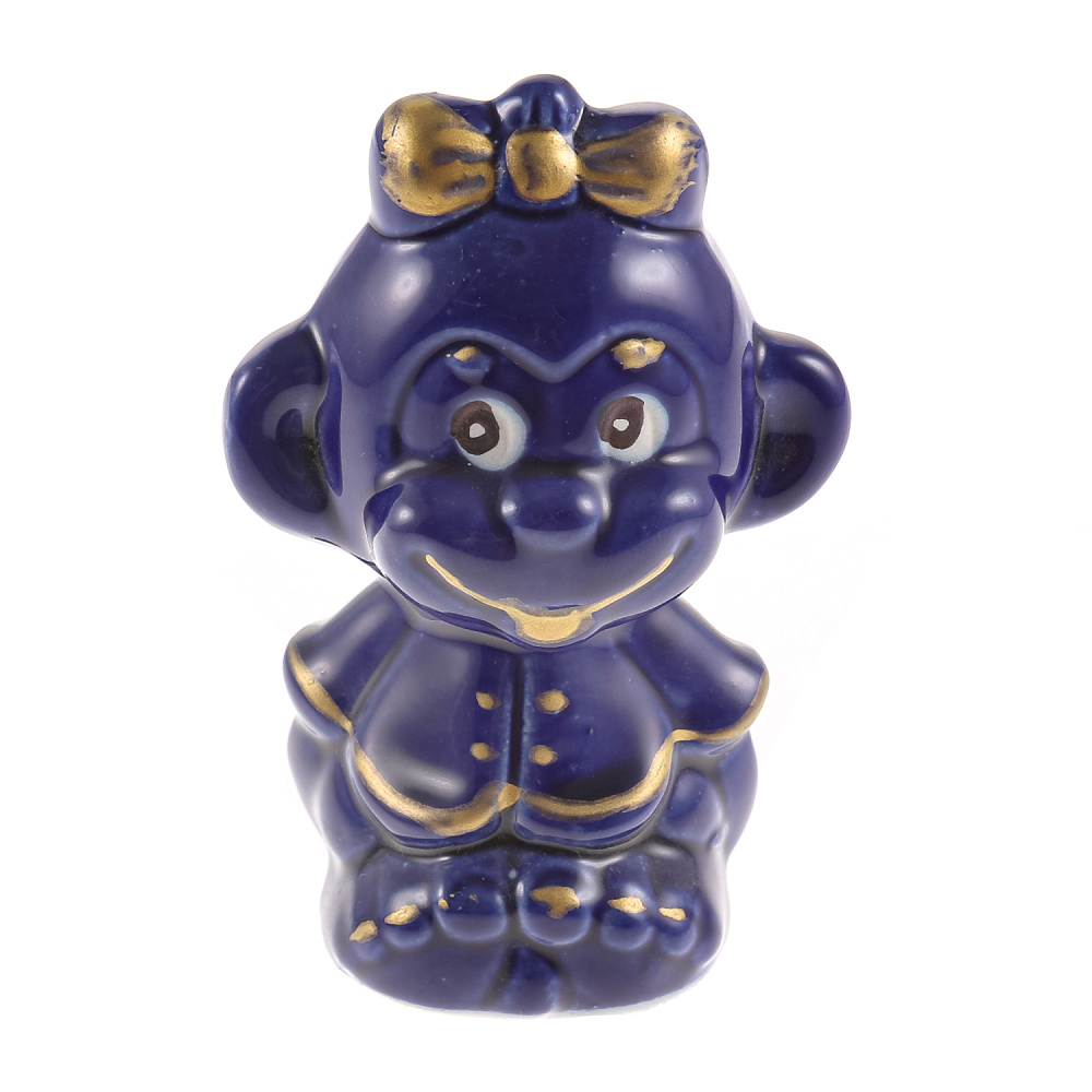 Статуэтка из глины «Обезьяна-девочка» - интернет магазин Русь Велика я 