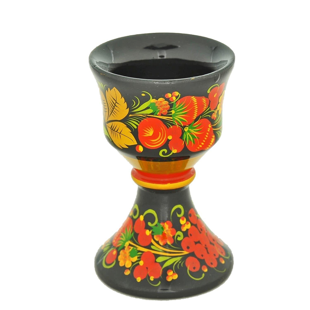 Набор бокалов для шампанского «Вечерний». Хохлома - интернет магазин Русь Велика я фото 3