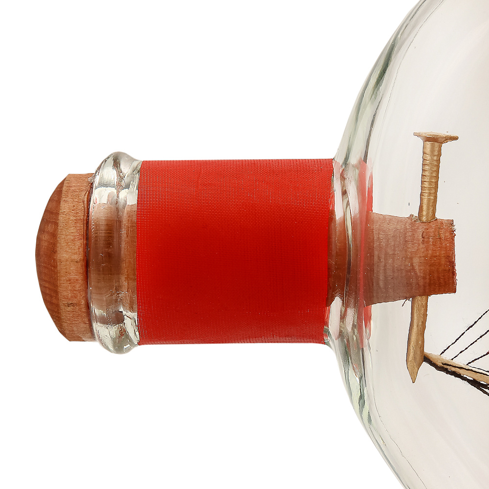 Модель корабля в бутылке «Алые паруса» - интернет магазин Русь Велика я фото 4