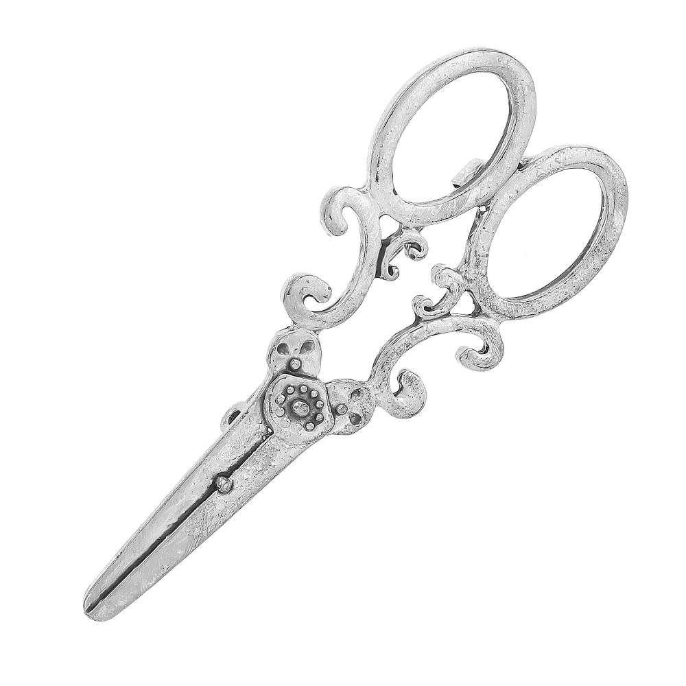 Брошь «Ножницы» - интернет магазин Русь Велика я 