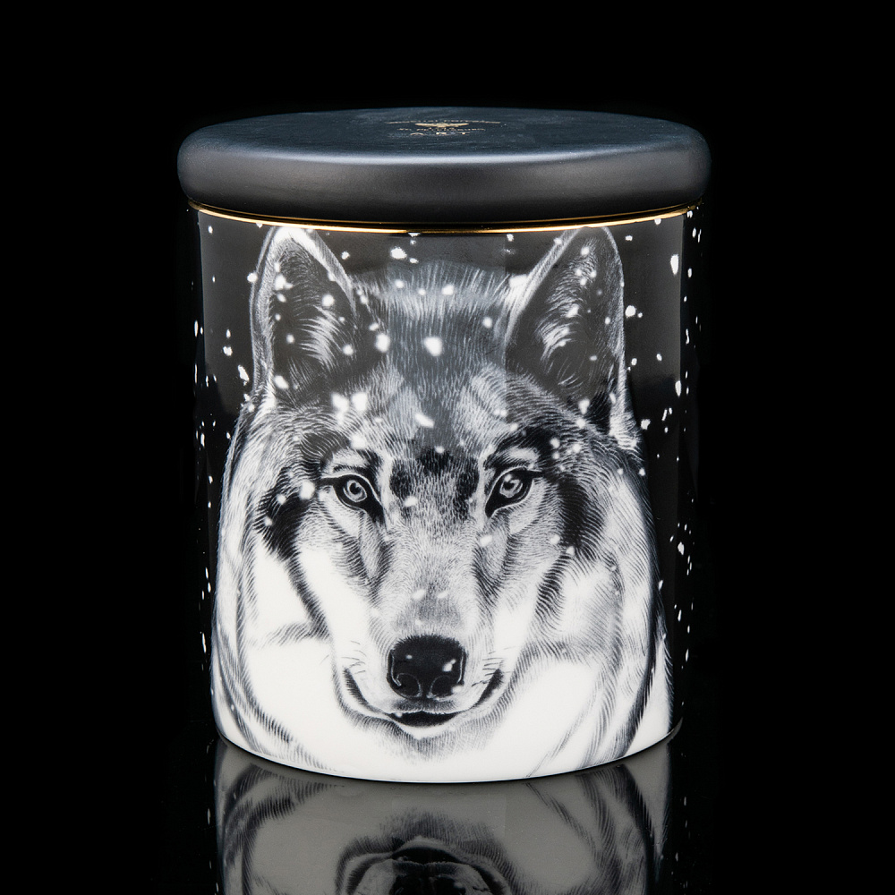 Свеча ароматическая «Тотем. Волк». Аромат «Тиковое дерево». ИФЗ - интернет магазин Русь Велика я 