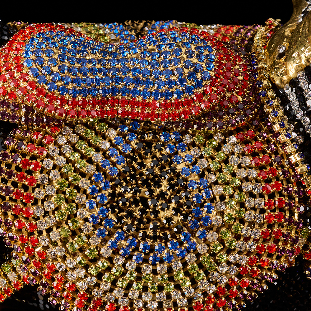 Символ 2026 года. Скульптура с хрустальными стразами «Лошадь Джет» - интернет магазин Русь Велика я фото 6