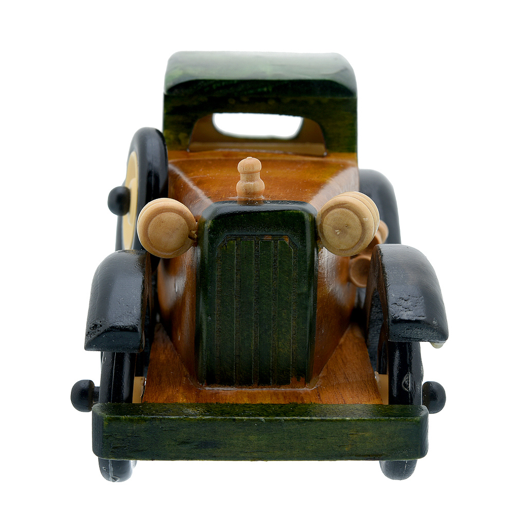 Деревянная игрушка «Ретро автомобиль» - интернет магазин Русь Велика я фото 3