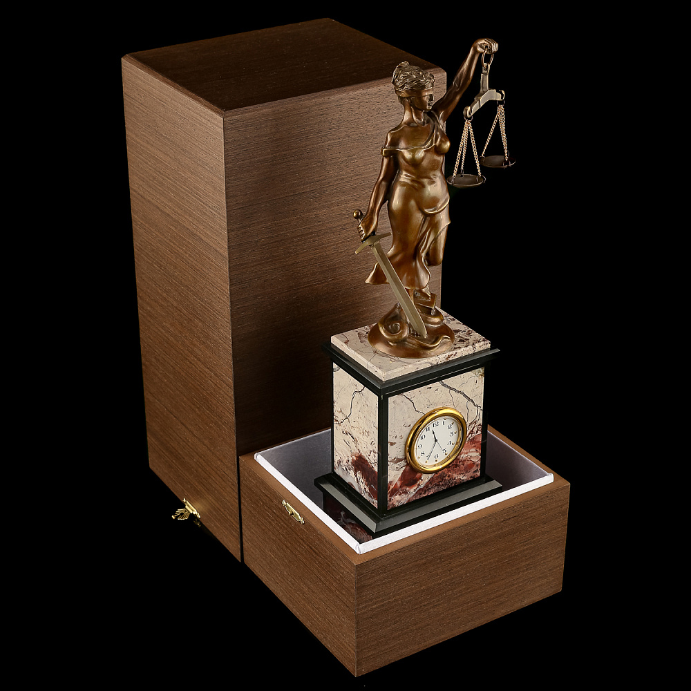 Часы настольные «Фемида». Златоуст - интернет магазин Русь Велика я фото 9