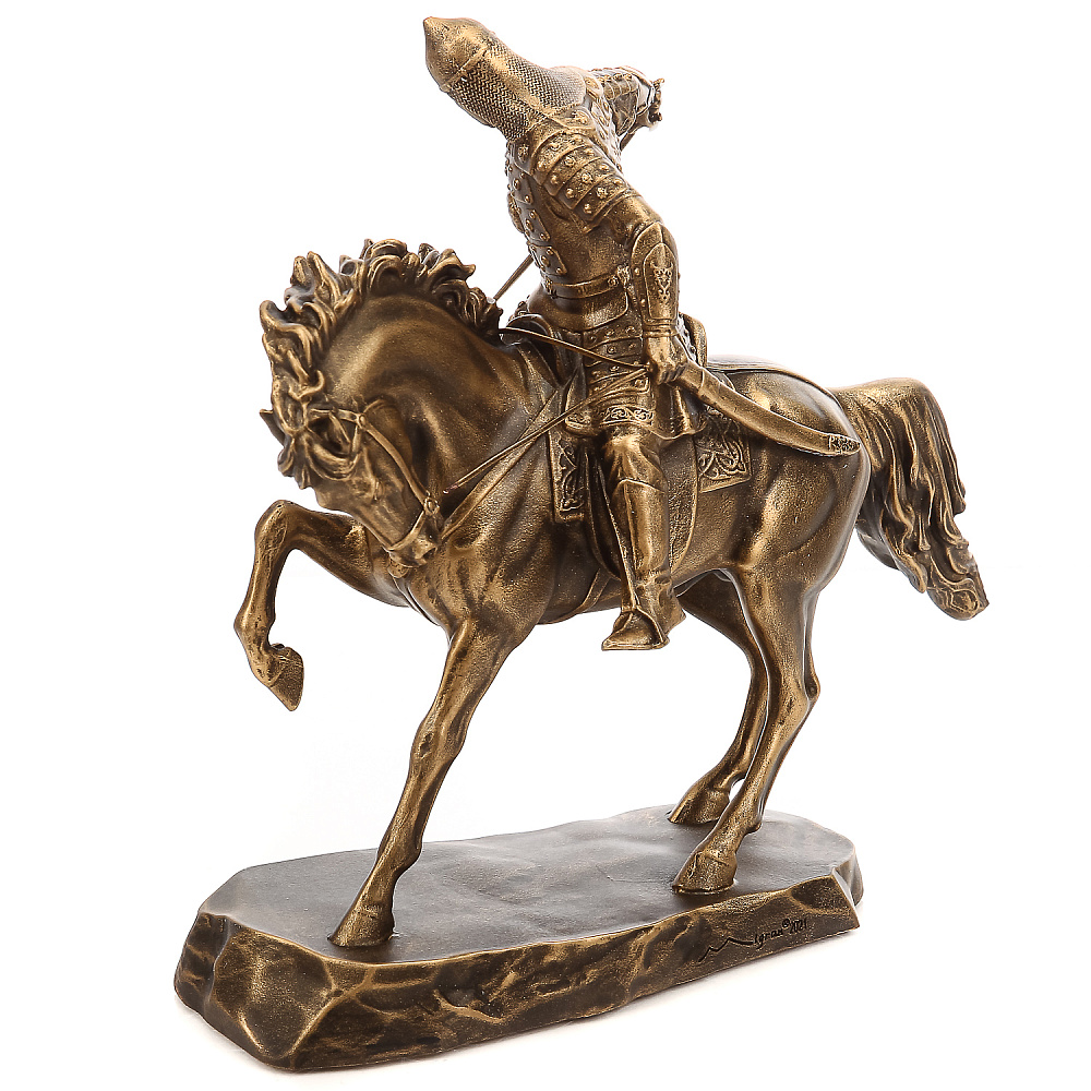 Статуэтка «Татарский воин на коне» - интернет магазин Русь Велика я фото 4