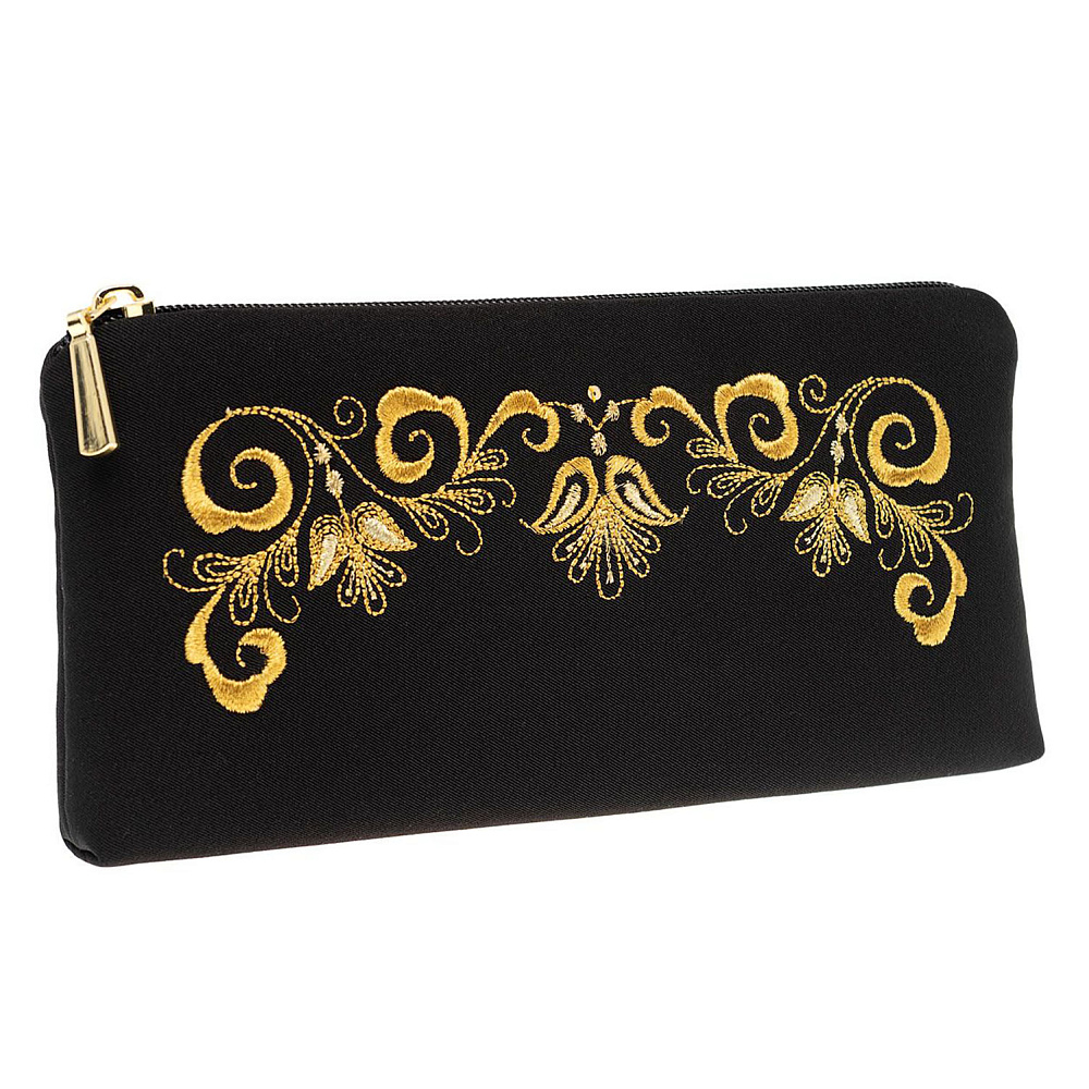 Очечник «Лето». Черный с вышивкой - интернет магазин Русь Велика я 