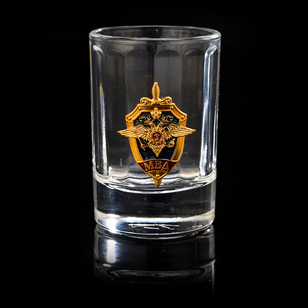 Набор стопок 50 мл «МВД» - интернет магазин Русь Велика я фото 1