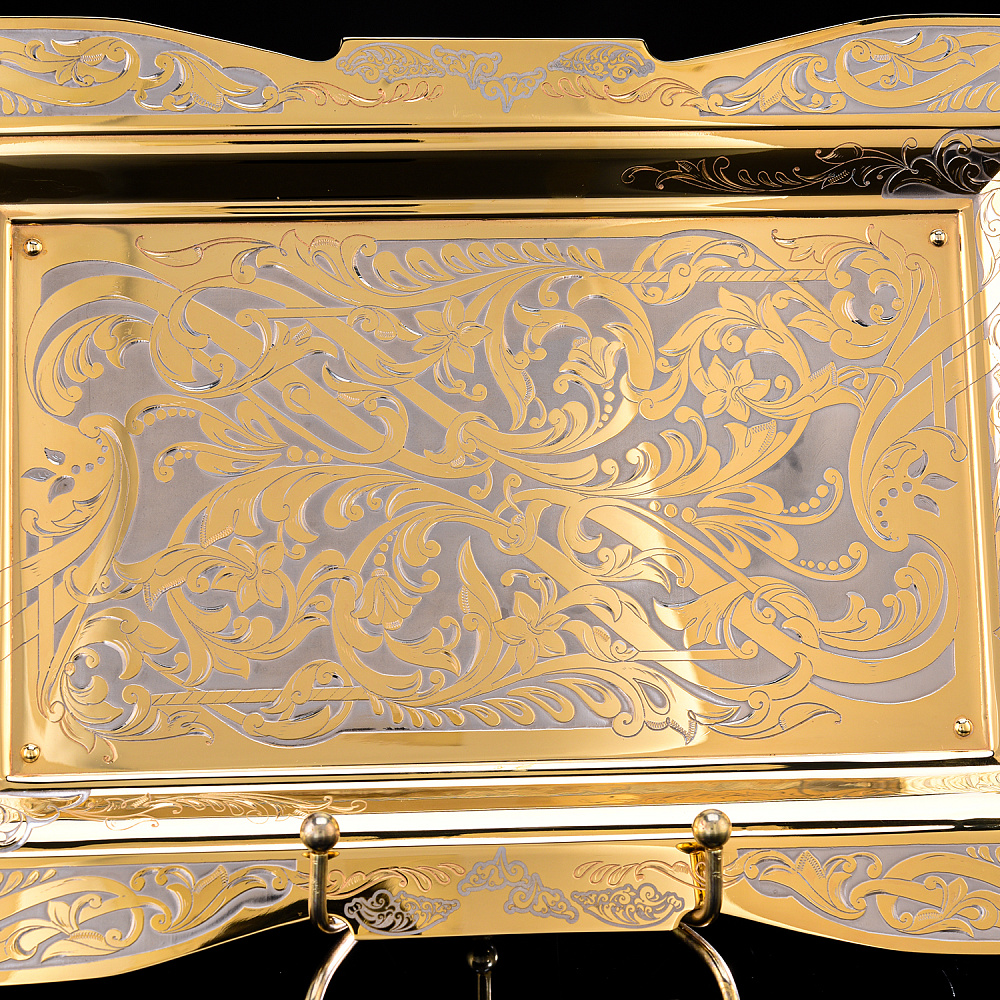 Блюдо «Орнамент». Златоуст - интернет магазин Русь Велика я фото 2