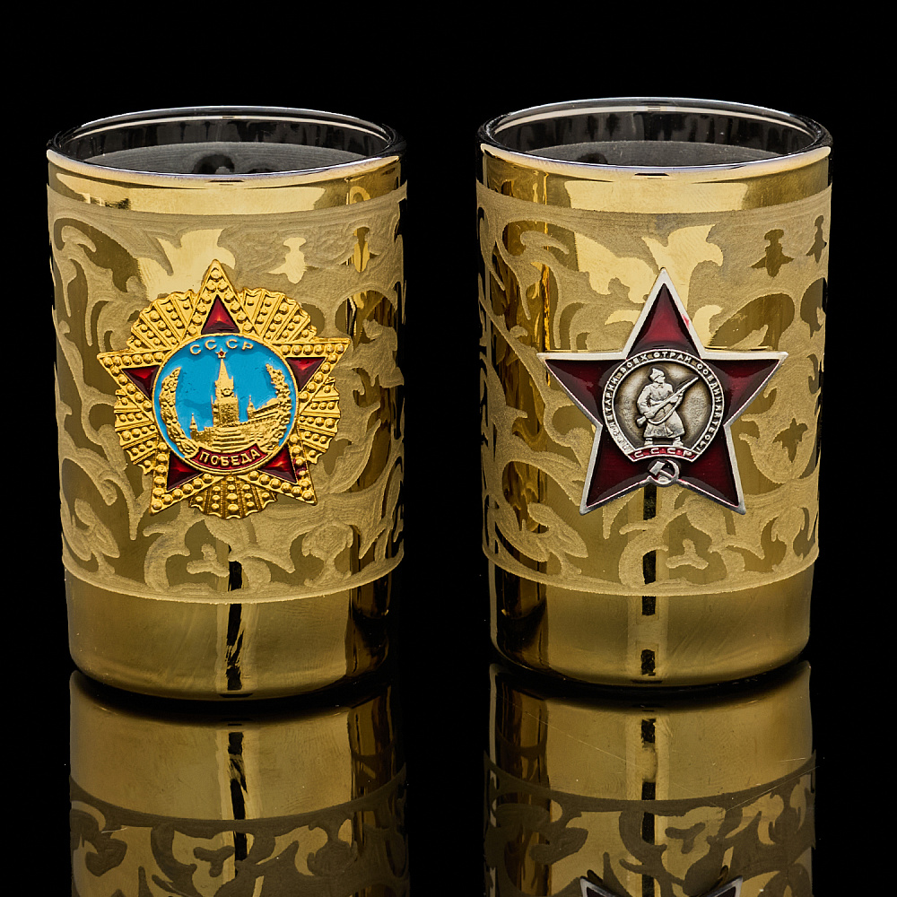 Набор стопок 50 мл с символикой - интернет магазин Русь Велика я фото 3