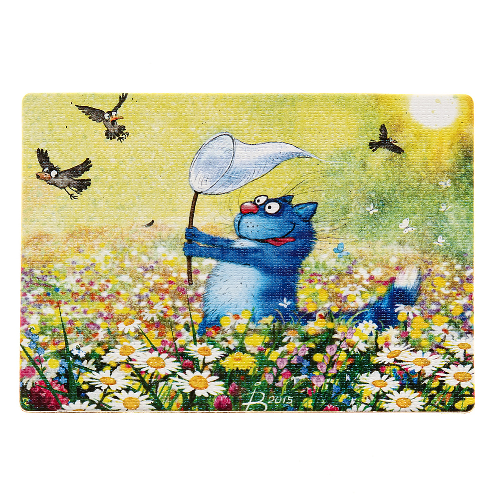 Магнит сувенирный «Коты. Июнь» - интернет магазин Русь Велика я 