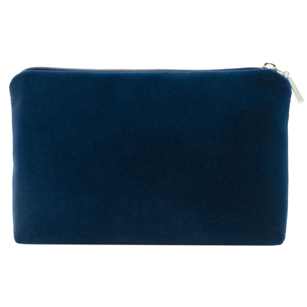 Косметичка «Нежность». Темно-синяя с вышивкой - интернет магазин Русь Велика я фото 4