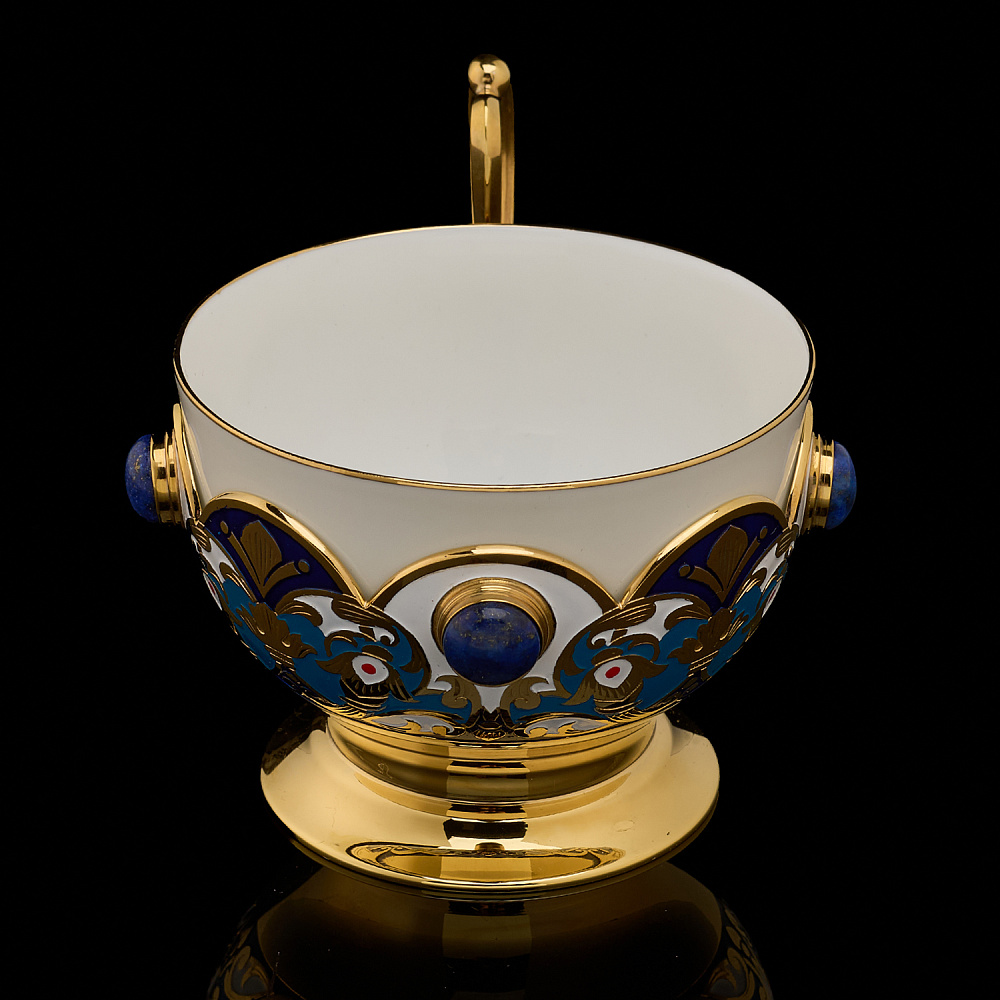 Чайный сервиз на 6 персон «Чаепитие». Златоуст - интернет магазин Русь Велика я фото 14