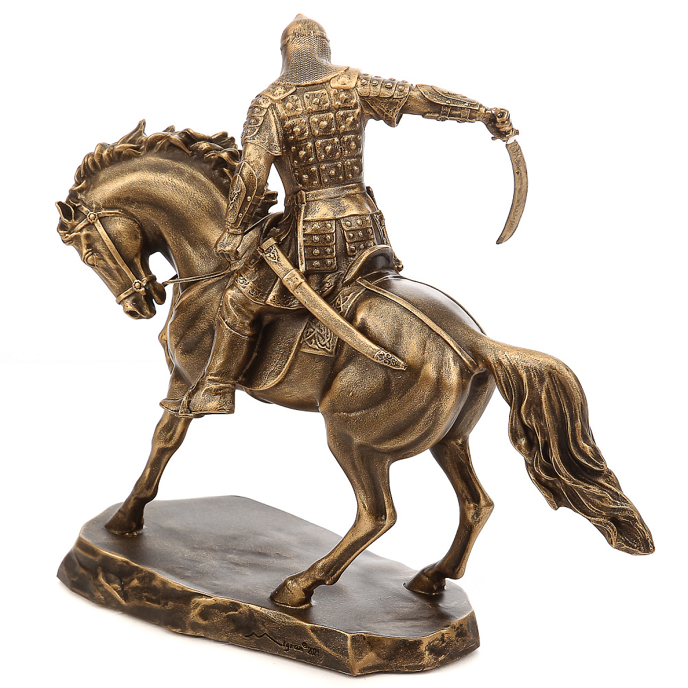 Статуэтка «Татарский воин на коне» - интернет магазин Русь Велика я фото 7