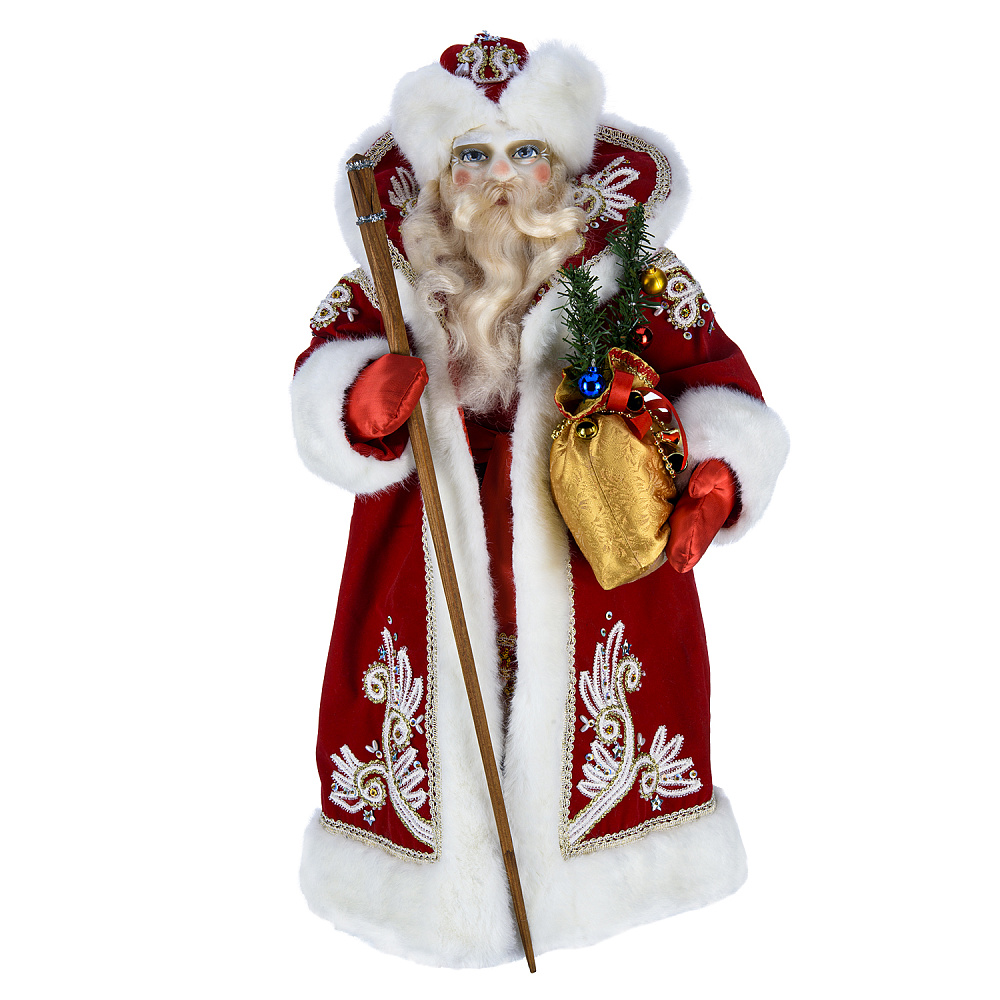 Кукла ручной работы «Дед Мороз» - интернет магазин Русь Велика я 