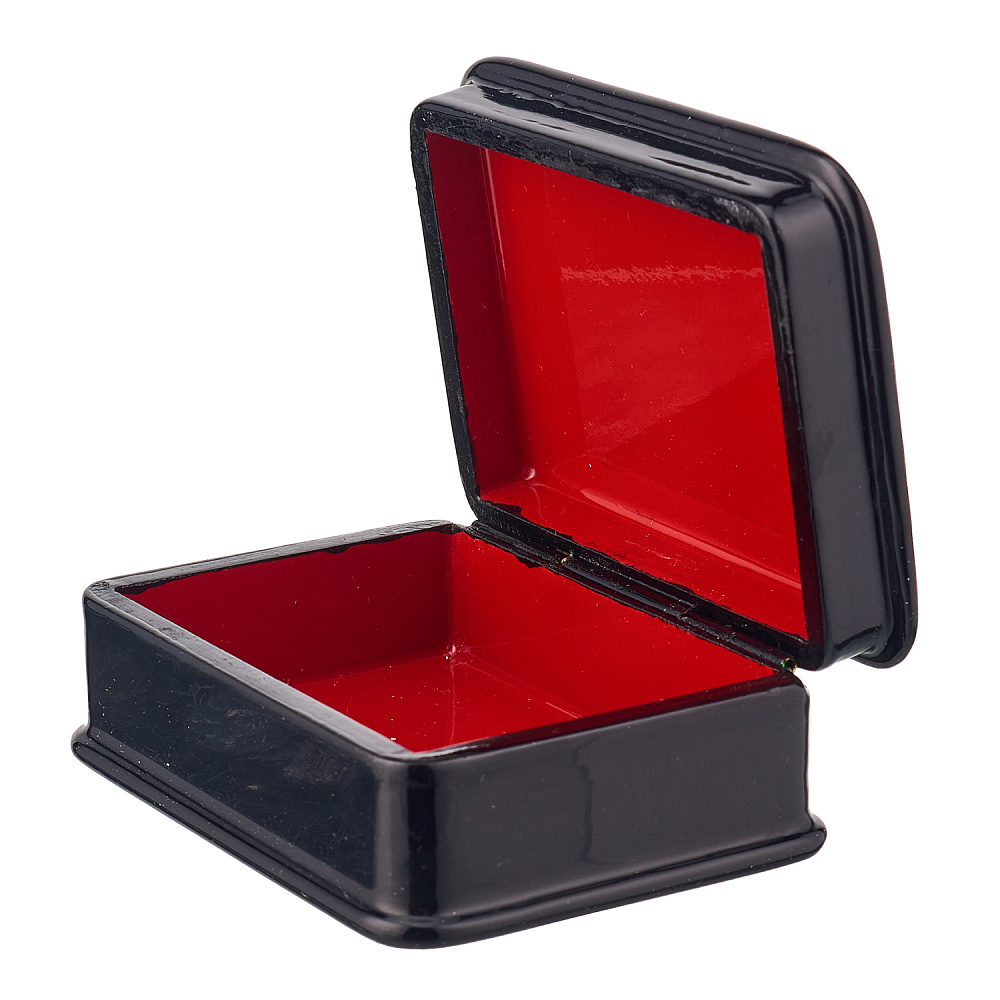 Шкатулка из папье-маше с художественной росписью «Зима в деревне» - интернет магазин Русь Велика я фото 2