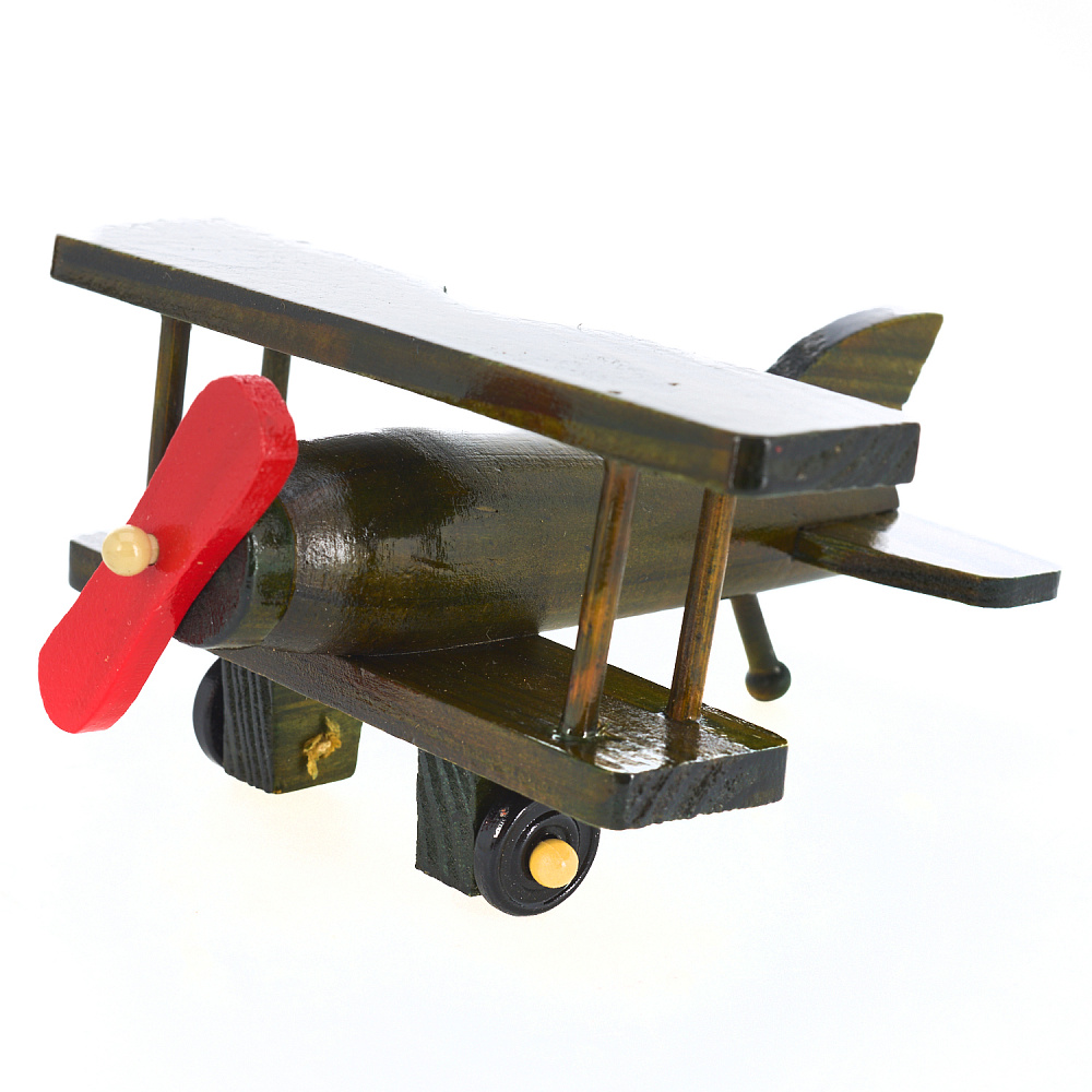 Деревянная игрушка «Самолет» - интернет магазин Русь Велика я 