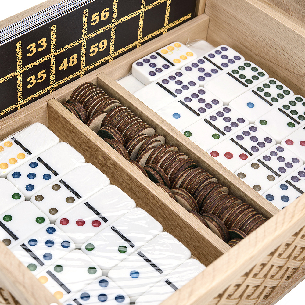 Русское лото в резной шкатулке из граба «Вещий Олег» - интернет магазин Русь Велика я фото 6