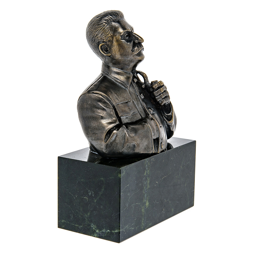 Бронзовый бюст «Сталин» - интернет магазин Русь Велика я фото 3