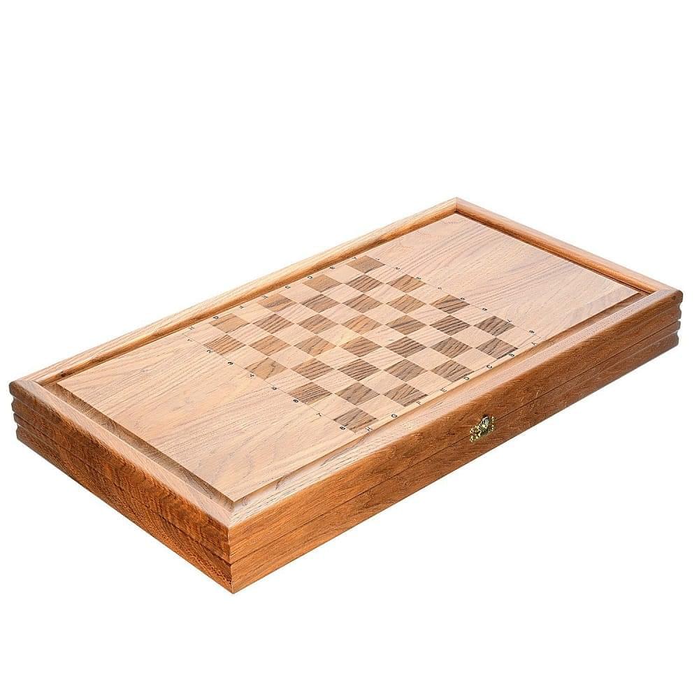 Нарды деревянные резные «Календарь Майя» из массива чёрного дуба - интернет магазин Русь Велика я фото 2