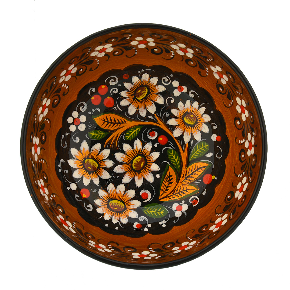 Розетка «Ромашки». Хохлома - интернет магазин Русь Велика я фото 2
