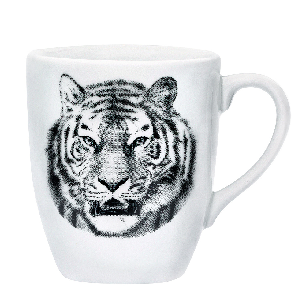 Кружка фарфоровая «Тигр» 300 мл - интернет магазин Русь Велика я фото 2