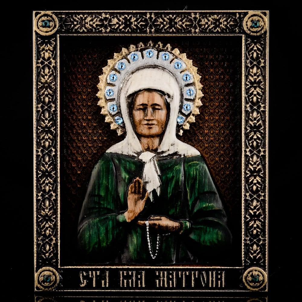 Икона «Матрона» 12 х 15 см - интернет магазин Русь Велика я 