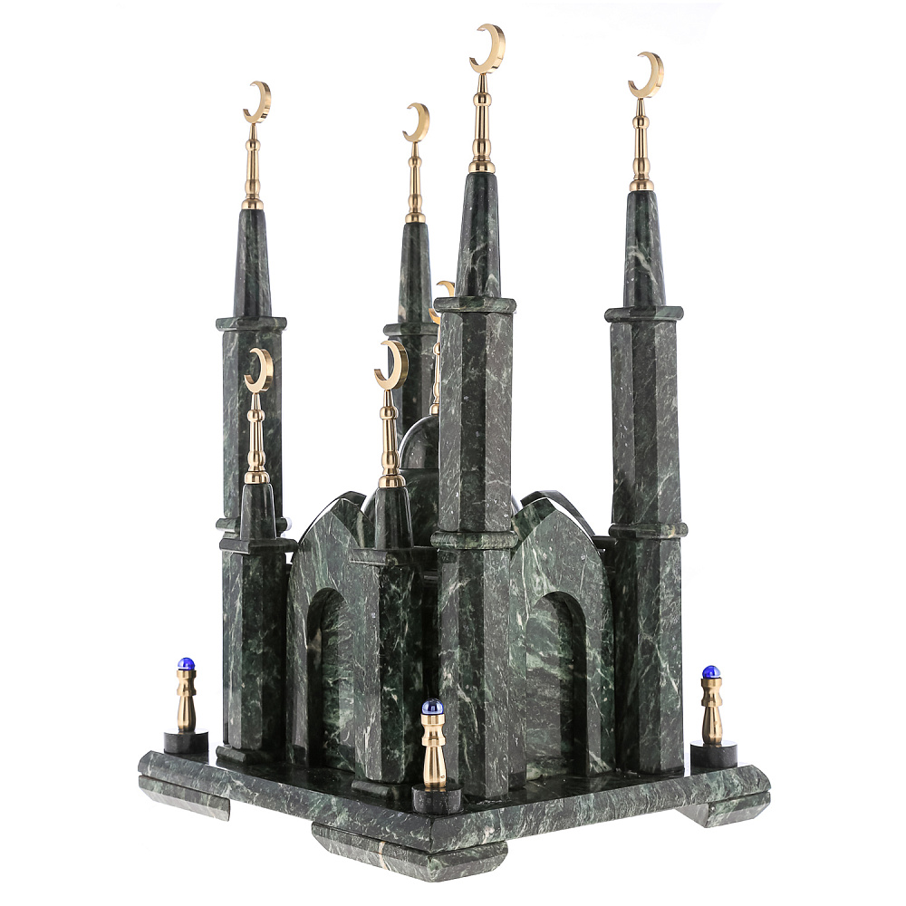 Часы настольные из натурального камня «Мечеть» - интернет магазин Русь Велика я фото 8