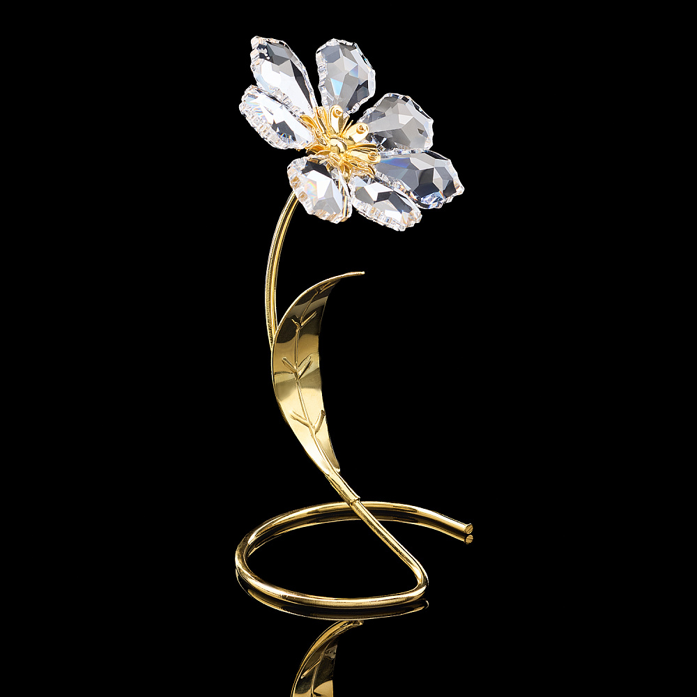 Сувенир из хрусталя «Цветок» Asfour Crystal - интернет магазин Русь Велика я 