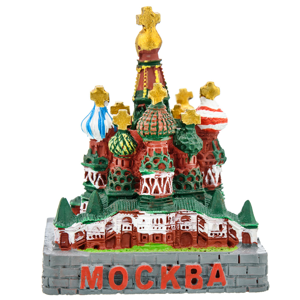 Статуэтка «Собор Василия Блаженного» - интернет магазин Русь Велика я 