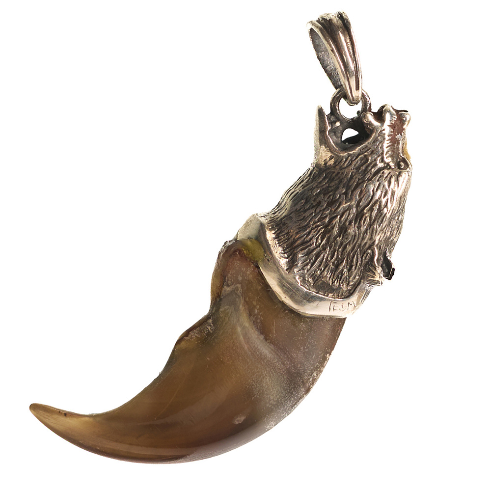 Кулон-амулет из кости «Коготь медведя» - интернет магазин Русь Велика я фото 1