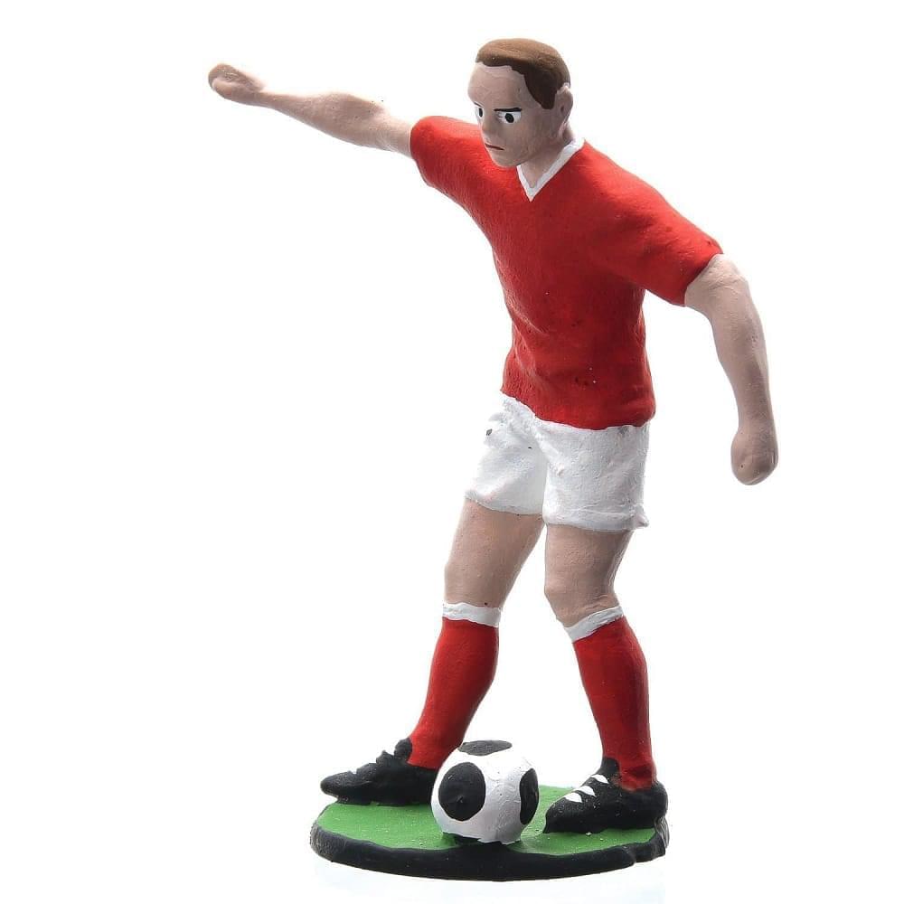 Оловянная миниатюра «Футбол» (цвет красно-белый) в шкатулке - интернет магазин Русь Велика я фото 5