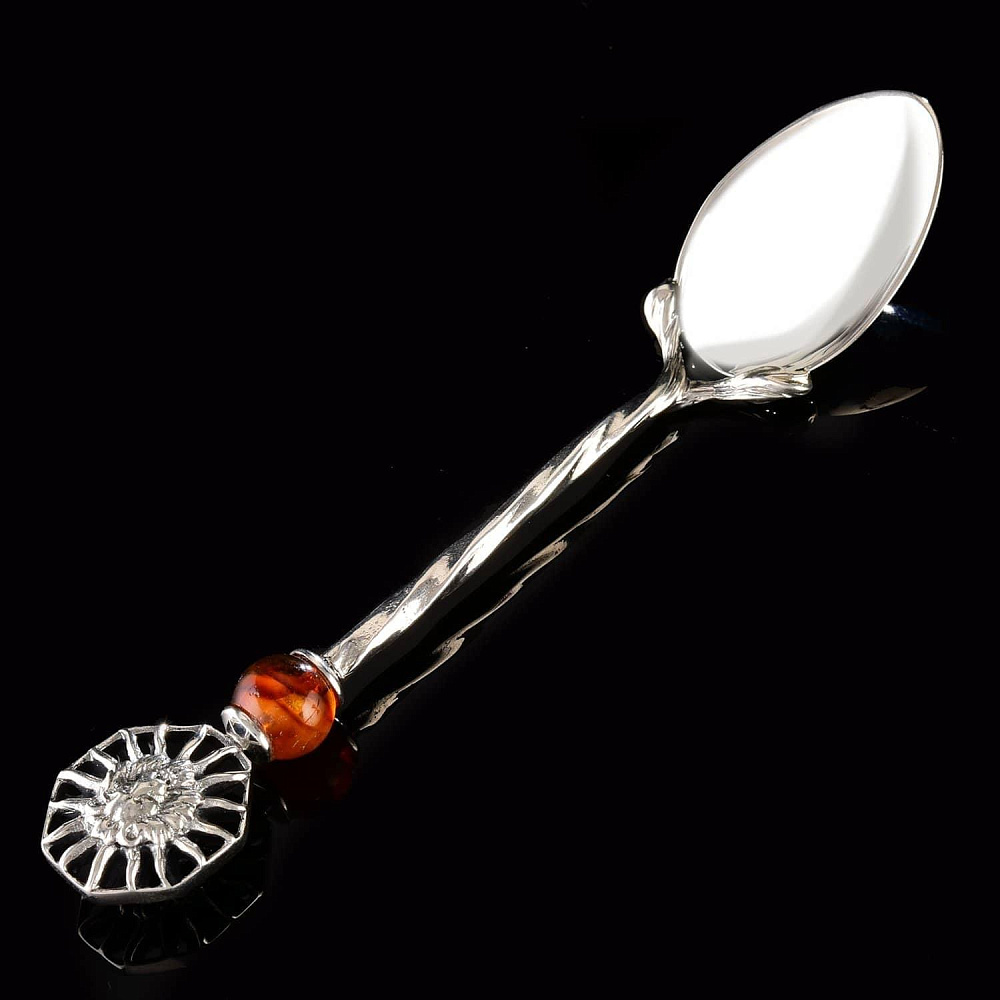 Чайная пара янтарная «Цезарь» - интернет магазин Русь Велика я фото 5