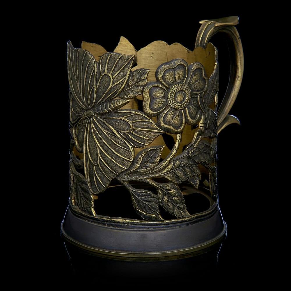 Подстаканник «Бабочка» - интернет магазин Русь Велика я фото 4